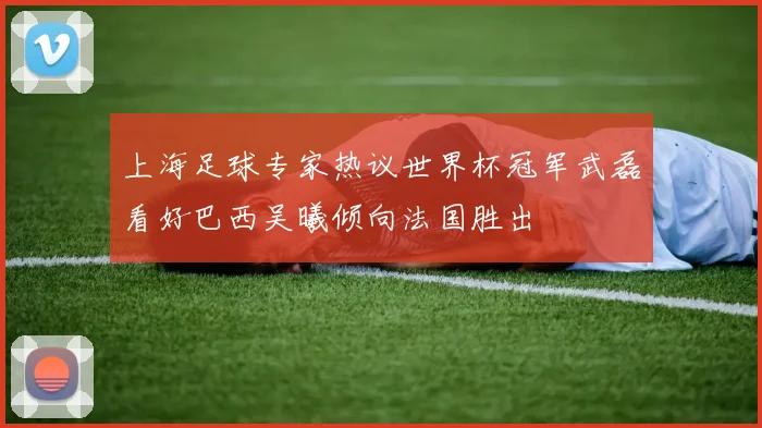 上海足球专家热议世界杯冠军武磊看好巴西吴曦倾向法国胜出